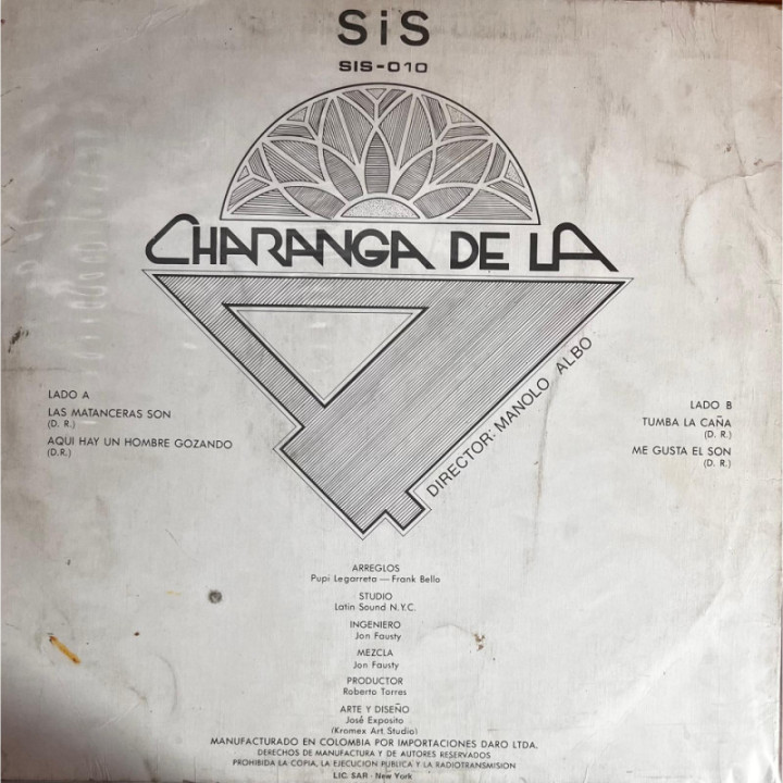 La Charanga de La 4 reverso