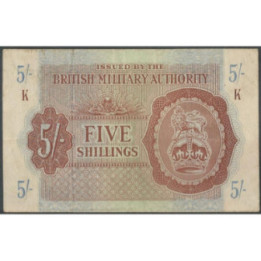 Inglaterra 5 Shillings ND1943 PM4