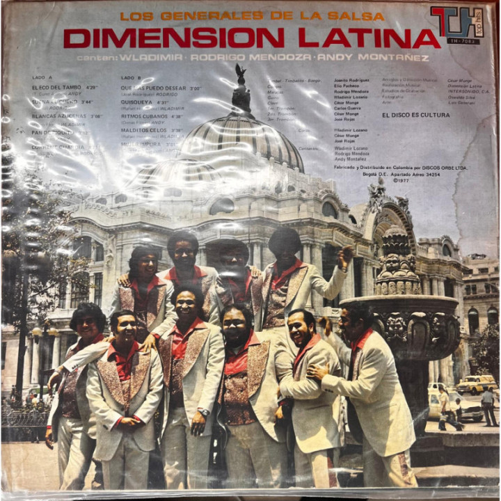Dimension Latina - Inconquistable reverso