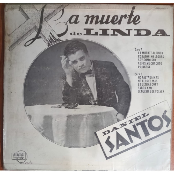 Daniel Santos - La Muerte De Linda reverso