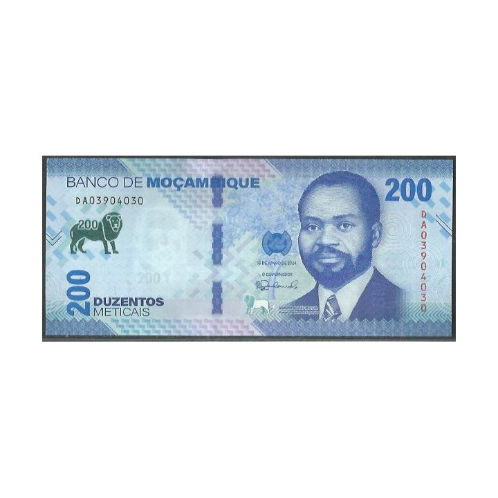 Mozambique 200 Meticais 16 Jun 2024 P158