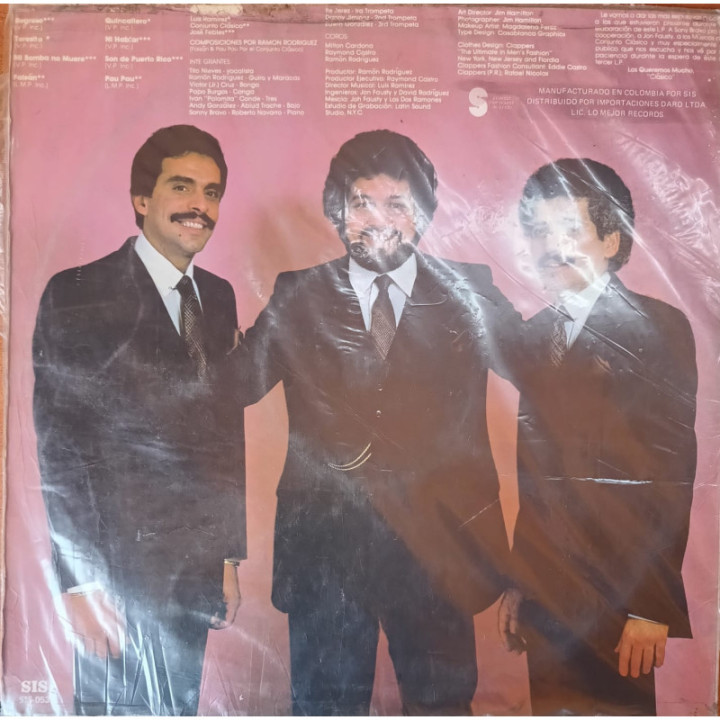Conjunto Clasico Bailando Tito Nieves reverso