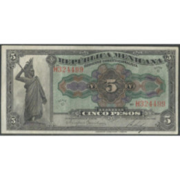 Mexico - Gobierno Constitucionalista 5 Pesos D1915 Serie C Ps685a