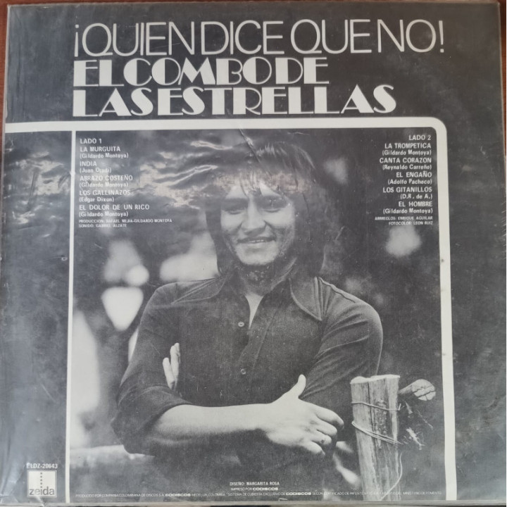 El Combo De Las Estrellas - ¡ Quien Dice Que No! reverso