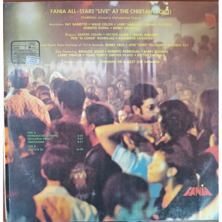 Fania All Stars - Fania All Stars Live reverso
