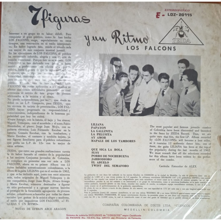 Los Falcons - 7 Figuras y un ritmo reverso