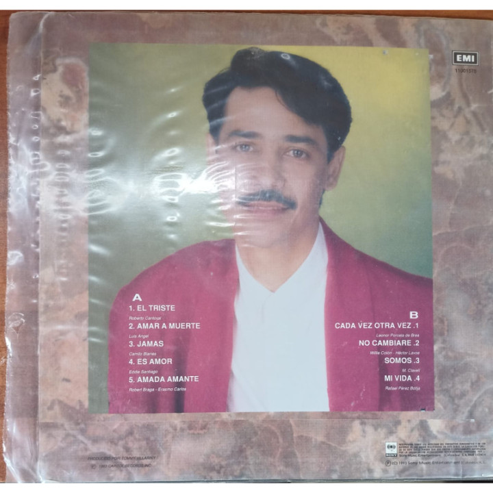 Eddie Santiago - Cada Vez Otra Vez reverso