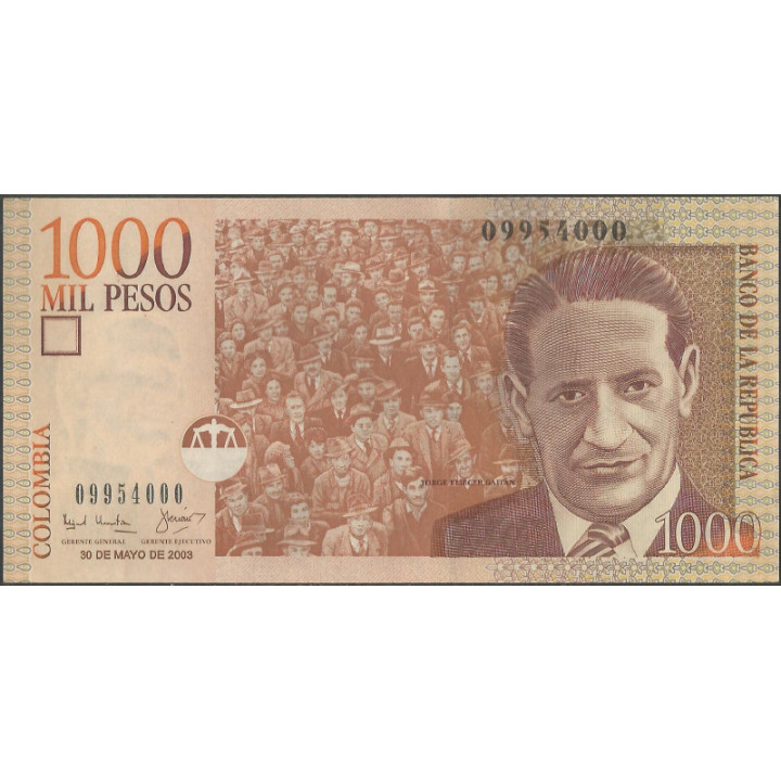 Billete de 1.000 Pesos 30 May 2003 BGW439e