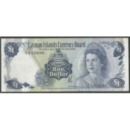 Islas Cayman 1 Dollar L1971 A/1 P1A