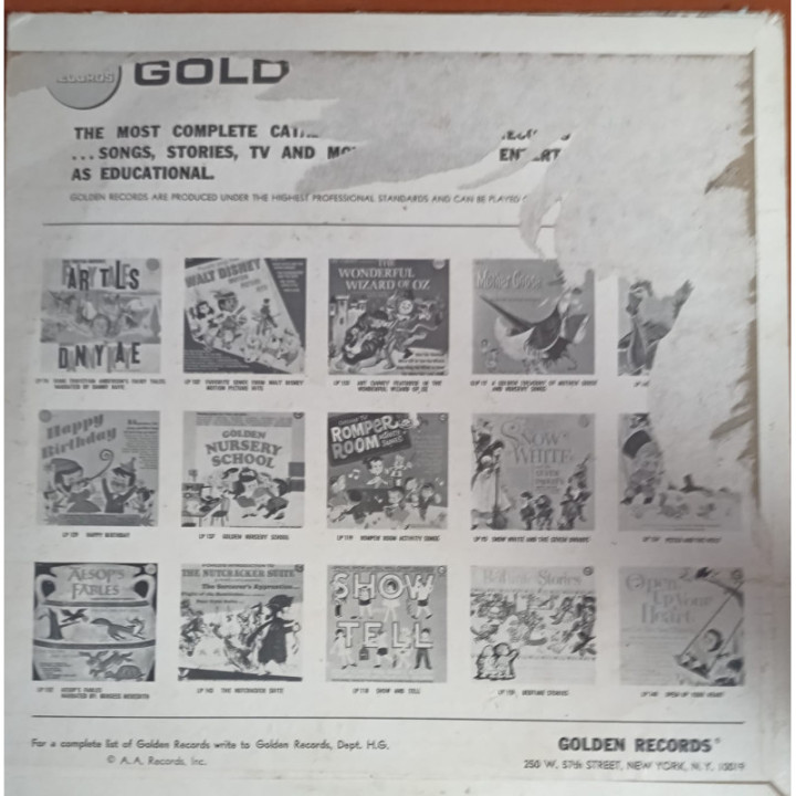 SleepyTime - Songs By The Golden Orchestra And Chorus reverso