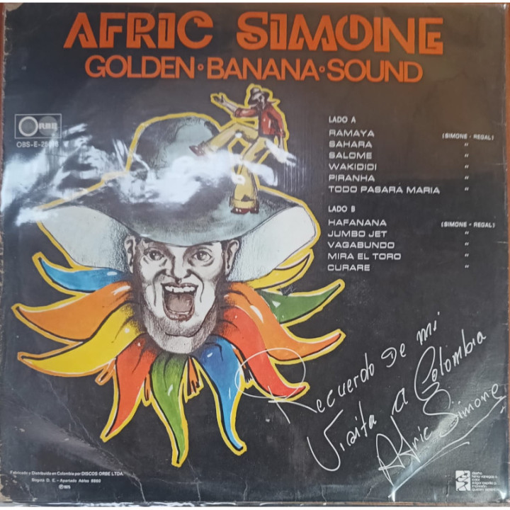 Afric Simone - Golden Banana Sound reverso