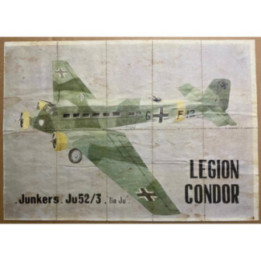 España - Cupon de racionamiento (Pliego de 10 vales) Legion Condor 1940