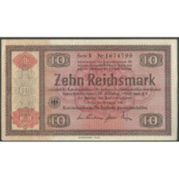 Alemania 3° Reich 10 Reichsmark 1934 P208