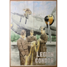 España - Cupon de racionamiento (Pliego de 10 vales) Legion Condor 1942